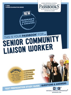 cover image of Senior Community Liaison Worker